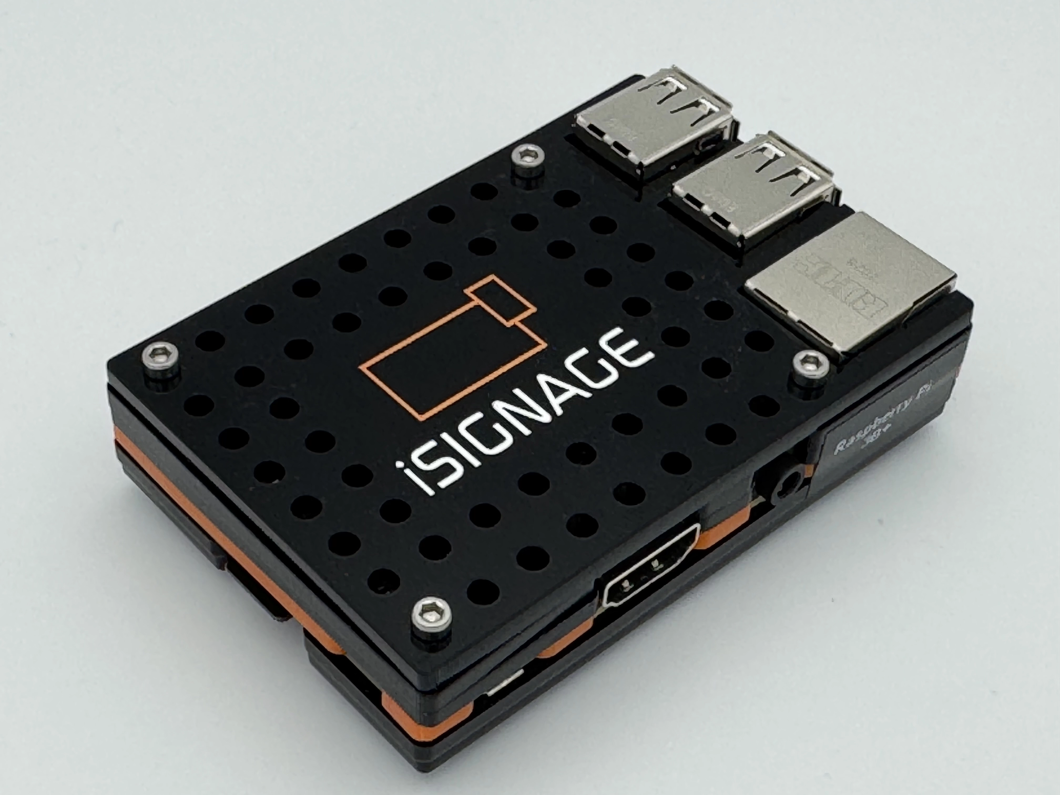 Raspberry Pi 3B+ digital signage hardware